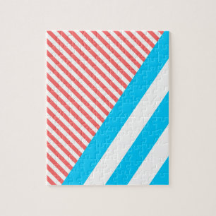 Quebra-cabeça geométrico, abstrato