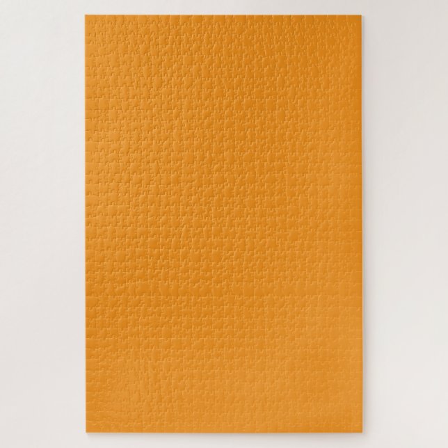 Quebra-cabeça Geométrico de Cor Sólida Ocre Textur (Vertical)