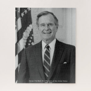 Quebra-cabeça George H.W. Bush Presidente dos Estados Unidos