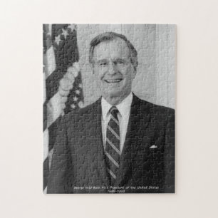 Quebra-cabeça George H.W. Bush Presidente dos Estados Unidos