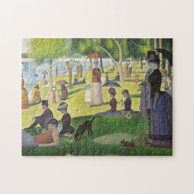 Quebra-cabeça George Seurat Domingo La Grande Jatte Famous (Horizontal)