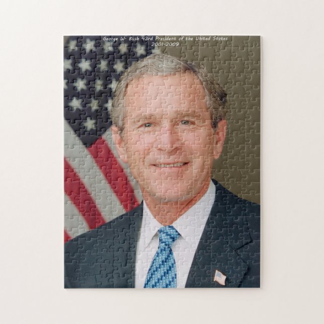Quebra-cabeça George W. Bush, 43º Presidente dos Estados Unidos (Vertical)