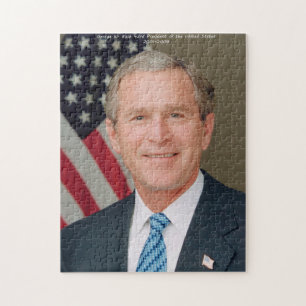 Quebra-cabeça George W. Bush 43º Presidente dos Estados Unidos