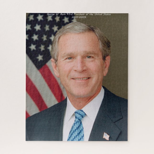 Quebra-cabeça George W. Bush, 43º Presidente dos Estados Unidos (Vertical)