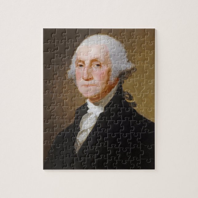 Quebra-cabeça George Washington, c.1821 (óleo em canvas) (Vertical)