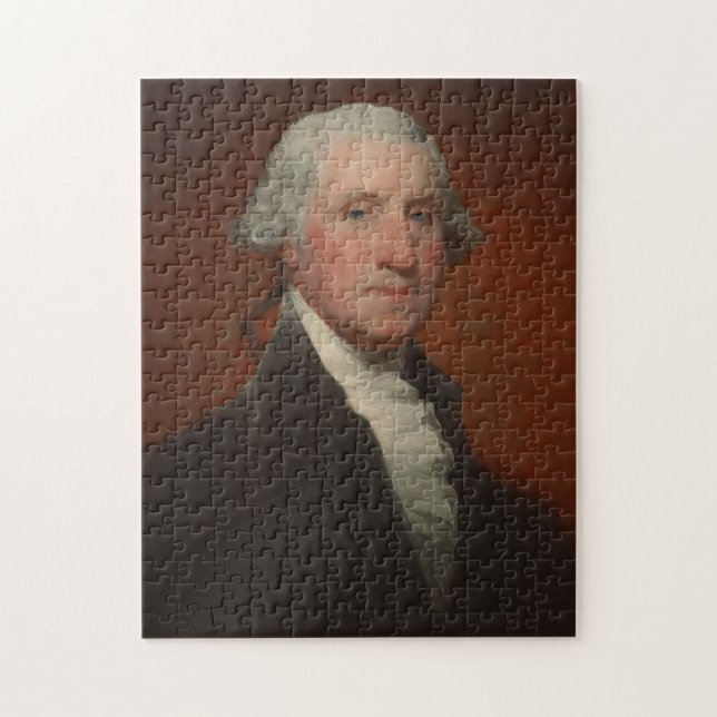 Quebra-cabeça George Washington Portait Painting 1795 (Vertical)