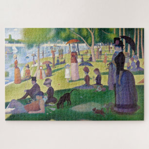Quebra-cabeça Georges Seurat - Domingo em La Grande Jatte