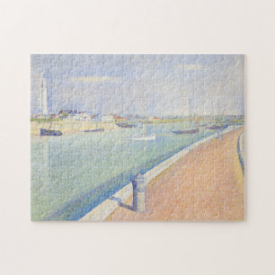 Quebra-cabeça Georges Seurat - O Canal de Gravelines
