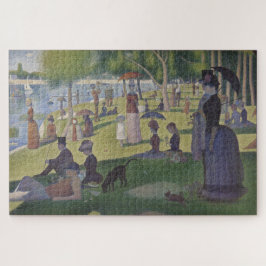 Quebra-cabeça Georges Seurat's A Sunday on LaGrande Jatte Puzzle