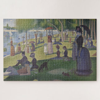 Quebra-cabeça Georges Seurat's A Sunday on LaGrande Jatte Puzzle