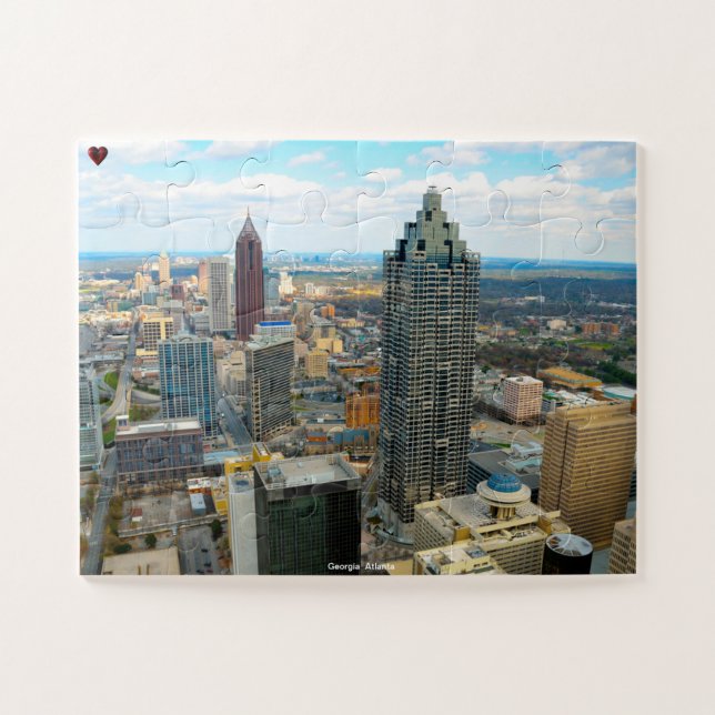 Quebra-cabeça Geórgia Atlanta (Horizontal)