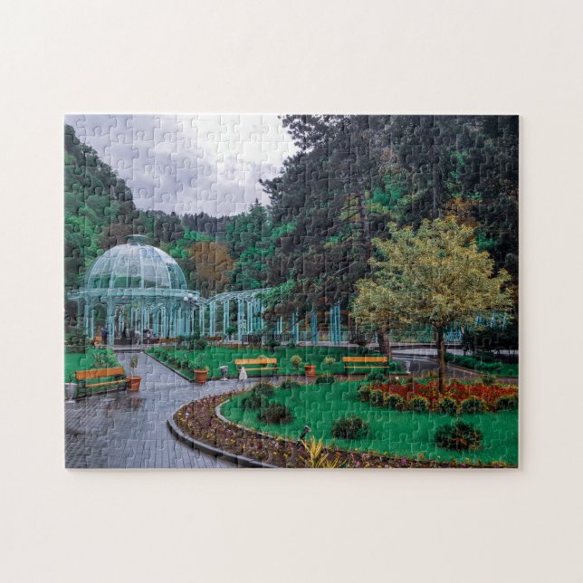 Quebra-cabeça Georgia Borjomi Mineral Water Spa Resort Nature (Horizontal)