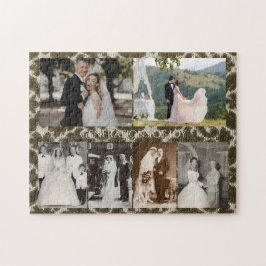 Quebra-cabeça Gerações de Alegria com Fotos de Casamento Persona