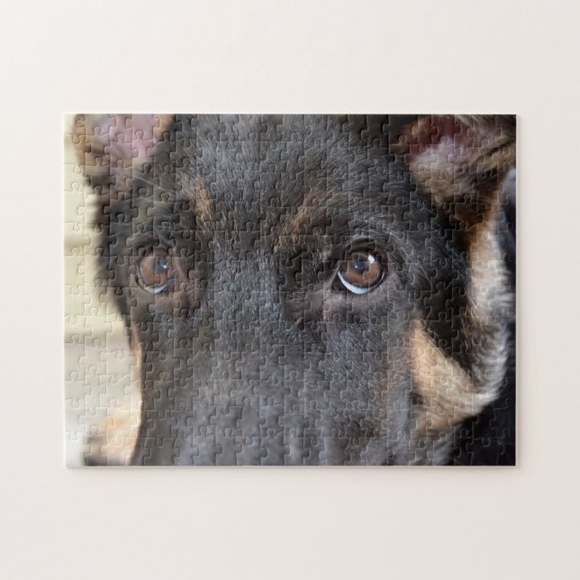 Quebra-cabeça German shepherd por Shirley Taylor (Horizontal)
