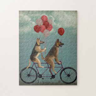 Quebra-cabeça German shepherd Tandem