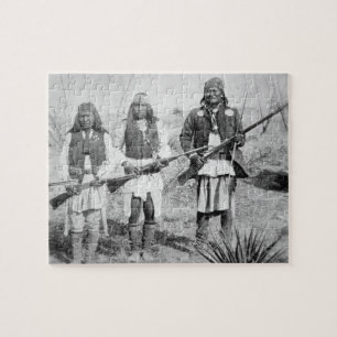 Quebra-cabeça Geronimo e três de seus guerreiros de Apache, 188