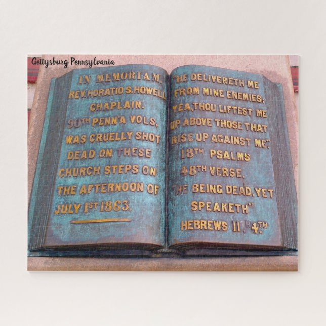 Quebra-cabeça Gettysburg Pensilvânia (Horizontal)