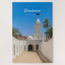 Quebra-cabeça Ghadames, Líbia - Mesquita Branca