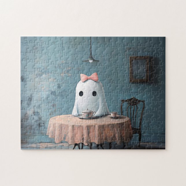 Quebra-cabeça Ghost Tea Party (Horizontal)