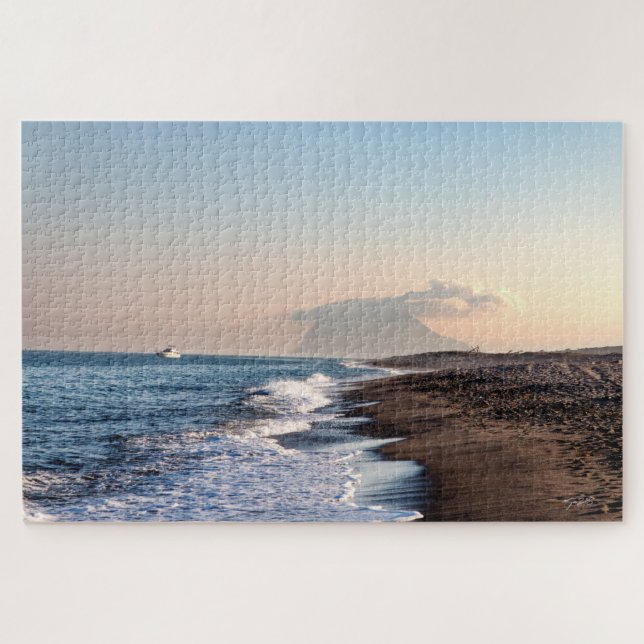 Quebra-cabeça Gibraltar a partir da Espanha (Horizontal)