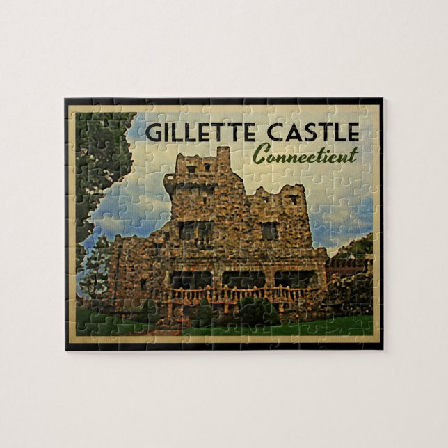 Quebra-cabeça Gillette Castle Connecticut (Horizontal)