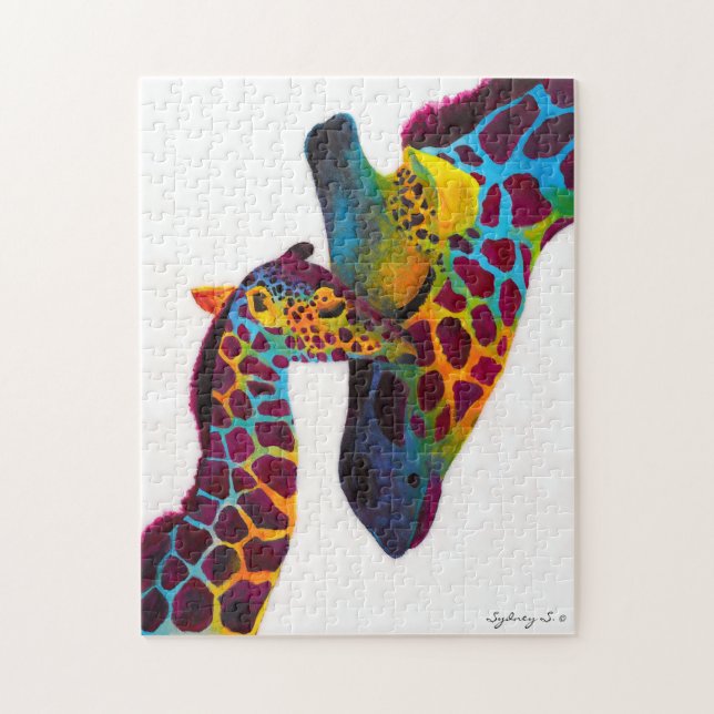 Quebra-cabeça Girafa (Vertical)