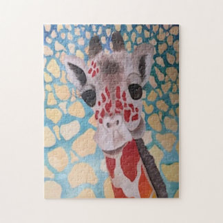 Quebra-cabeça Girafa da serra de vaivém