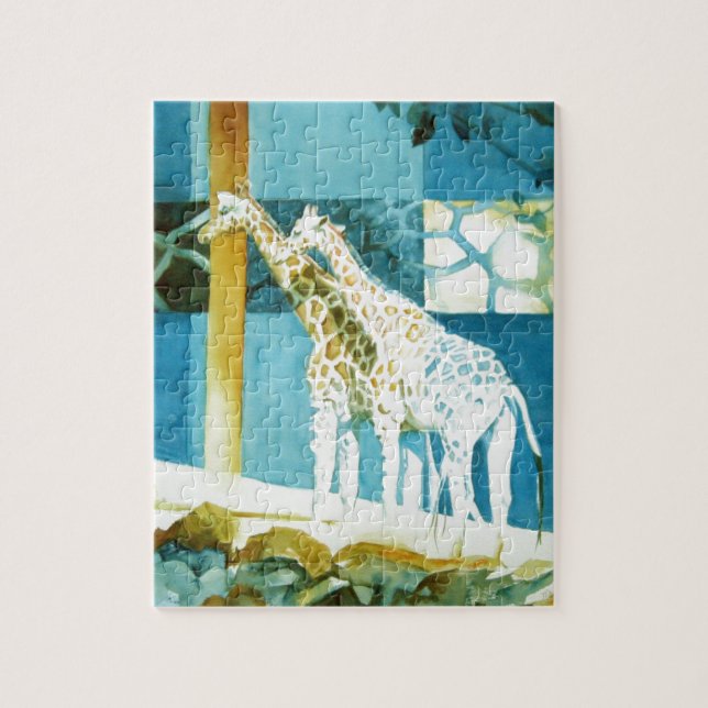 Quebra-cabeça Girafas (Vertical)