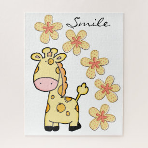 Quebra-cabeça Giraffe Smile