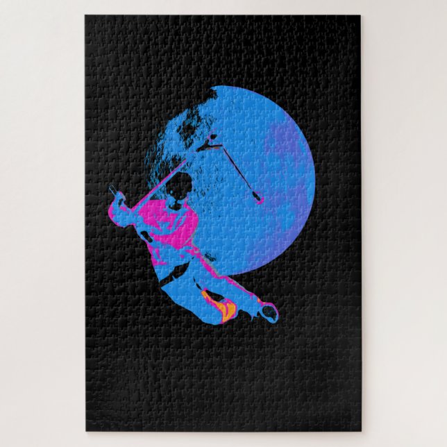 Quebra-cabeça Girando a Lua - Patinete Rider (Vertical)