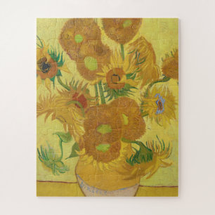 Quebra-cabeça Girassóis de Vincent van Gogh (1888)