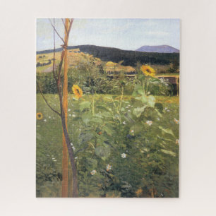 Quebra-cabeça Girassóis (por Jacek Malczewski)