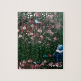 Quebra-cabeça Girl in Woods jigsaw puzzle