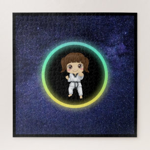 Quebra-cabeça Girls Karate Galaxy