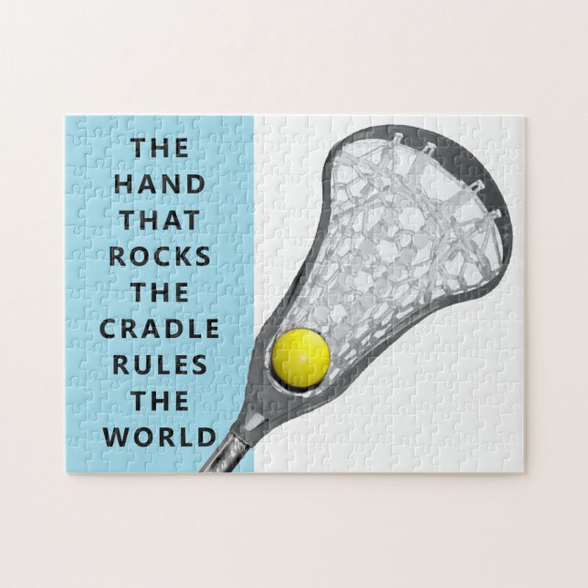 Quebra-cabeça Girls Lacrosse Gift (Horizontal)