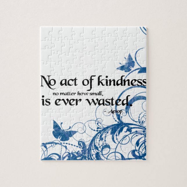 Quebra-cabeça giro da borboleta gentil (Vertical)