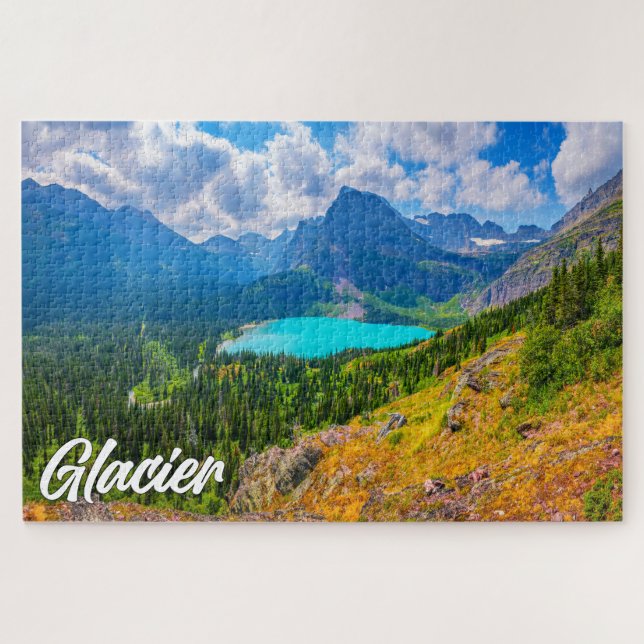Quebra-cabeça Glacier National Park, Montana, United States (Horizontal)