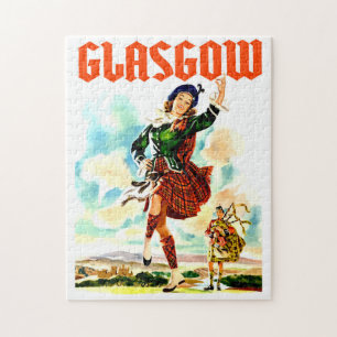 Quebra-cabeça Glasgow, Mulher em Kilt,