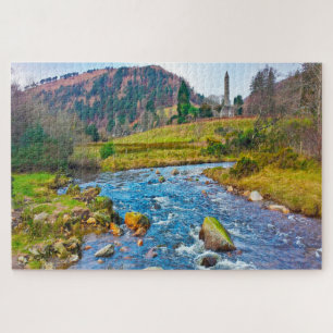 Quebra-cabeça Glendalough Wicklow Irlanda