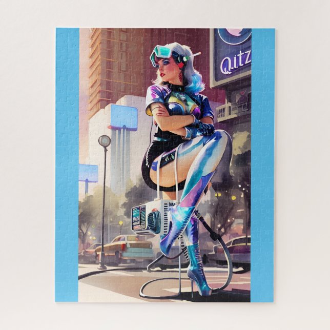 Quebra-cabeça Glitz, Qitz e Glamor Ken Gage Art (Vertical)