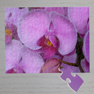 Quebra-cabeça Glóbulos Orquídeos Rosa Fotográficos Botânicos