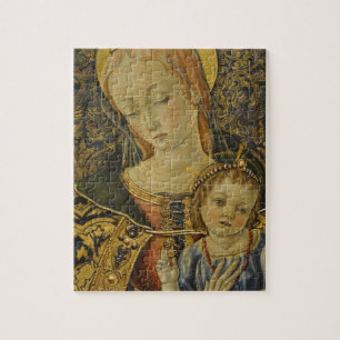 QUEBRA-CABEÇA GLÓRIA A JESUS E A MARY