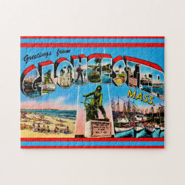Quebra-cabeça Gloucester MA Greeting Jigsaw Puzzle