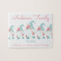 Gnomo de Natal Personalizado Pastel Fofo Elfo