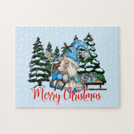 Quebra-cabeça Gnomo festivo do Natal