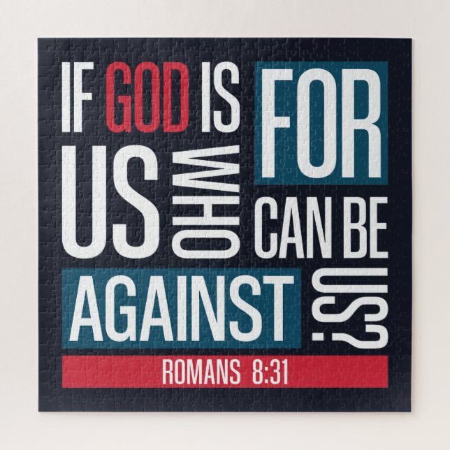 Quebra-cabeça God for us (Vertical)