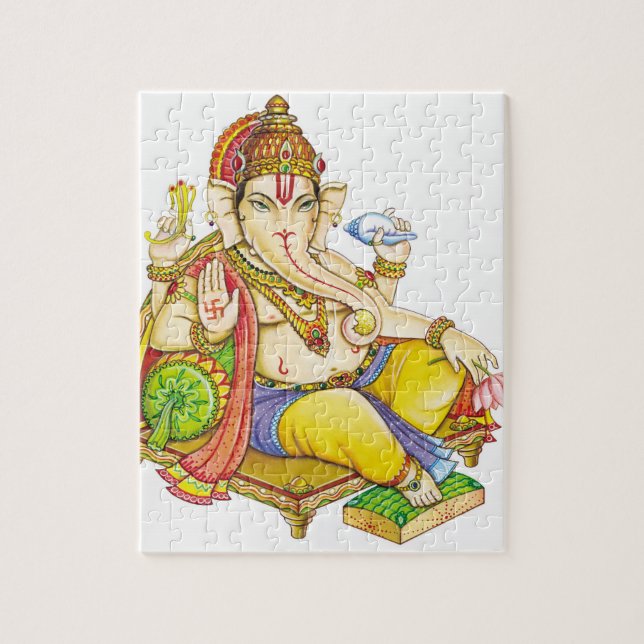 Quebra-cabeça God Ganesha, Lord Ganesh (Vertical)