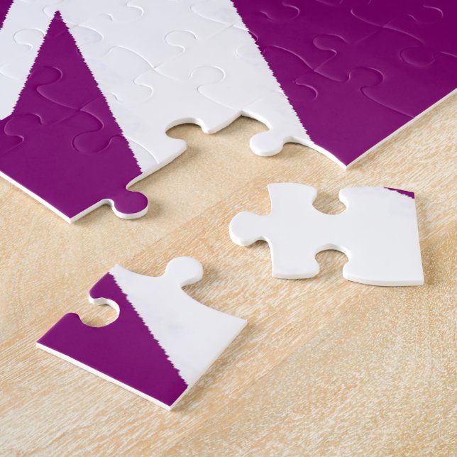 Quebra-cabeça "God Is Love" Mystical Deep Purple (1 John 4:16)  (Lateral)