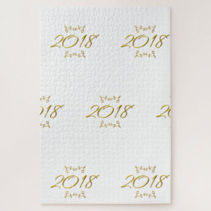 Quebra-cabeça Golden 3-D Look 2018 1014 Piece Puzzle Template
