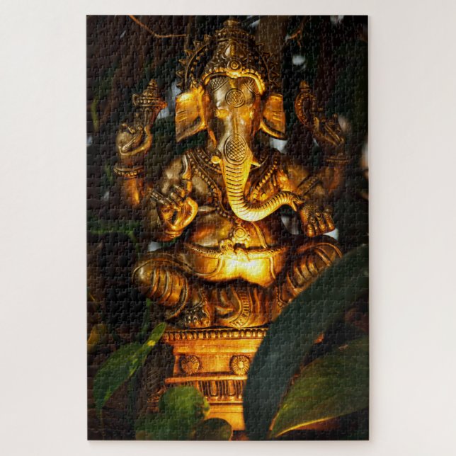 Quebra-cabeça golden ganesha puzzle (Vertical)
